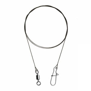 Set Strune Wolfram BOMB! cu vartej si agrafa, 30 cm, 9 kg