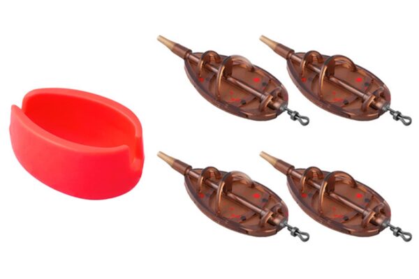 Set Method Feedere Delphin Magma MTD, 4 buc. 20 g, + 30 g + 40 g + 50 g